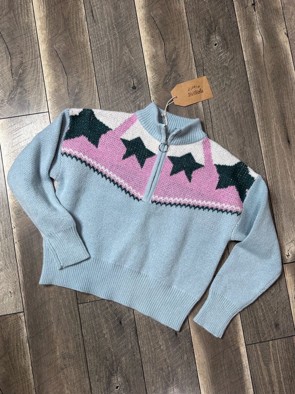 Listicle 1/2 Zip Sweater